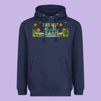 Tx Texas 16oz Libbey Glass Heavyweight Hoodie Designed By Hra Design Shop
