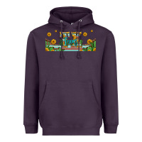 Plum tx texas 16oz libbey glass Heavyweight Hoodie - HRA Design Shop