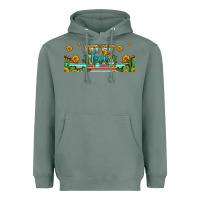 Sage tx texas 16oz libbey glass Heavyweight Hoodie - HRA Design Shop
