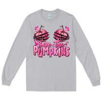 Moon Dust save the pumpkins breast cancer Long Sleeve Tee - RanaPortraitStore