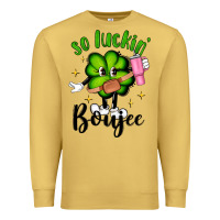 Antique Gold so luckin boujee Premium Sweatshirt - Artiststas