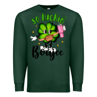 Sports Green so luckin boujee Premium Sweatshirt - Artiststas