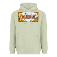 Matcha sunflowers and butterflies mama license plate Heavyweight Hoodie - HRA Design Shop