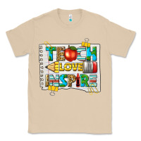 Mushroom teach love inspire Classic Tee - texasbilliewilder