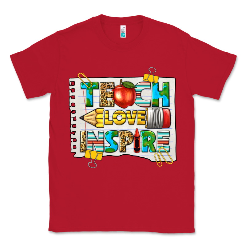Teach Love Inspire Classic Tee by texasbilliewilder | Teevron