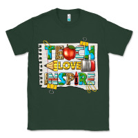 Sports Green teach love inspire Classic Tee - texasbilliewilder