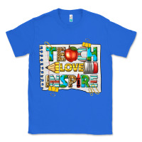 True Royal teach love inspire Classic Tee - texasbilliewilder