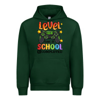 Forest Green level 100 days of school completed Urban Hoodie - MaliasSmallBusiness