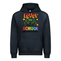 Navy level 100 days of school completed Urban Hoodie - MaliasSmallBusiness