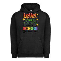 Pigment Black level 100 days of school completed Urban Hoodie - MaliasSmallBusiness