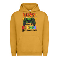 Pigment Peanut Butter level 100 days of school completed Urban Hoodie - MaliasSmallBusiness