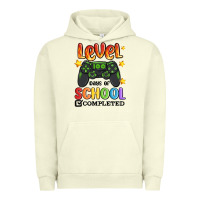 Pigment Pistachio level 100 days of school completed Urban Hoodie - MaliasSmallBusiness