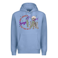 Colony Blue not enough sage for this sht Premium Hoodie - MaliasSmallBusiness
