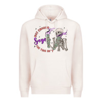 Pale Pink not enough sage for this sht Premium Hoodie - MaliasSmallBusiness