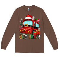 Chestnut christmas bus driver Long Sleeve Tee - Zillion Design Studio