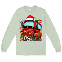 Matcha christmas bus driver Long Sleeve Tee - Zillion Design Studio