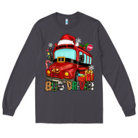 Smoke christmas bus driver Long Sleeve Tee - Zillion Design Studio