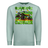 Seafoam shamrock crusher Premium Sweatshirt - Artiststas