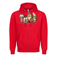 Faith Coffee Cups Zipper Hoodie | Teevron