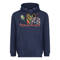 Navy respiratory therapist Heavyweight Hoodie - RacoonDesign