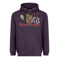 Plum respiratory therapist Heavyweight Hoodie - RacoonDesign