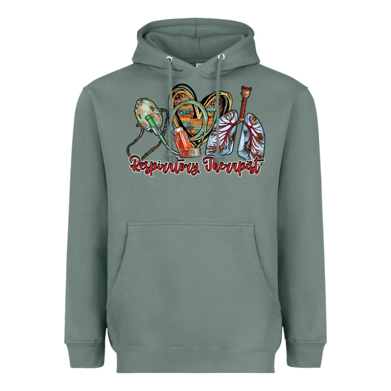 Respiratory Therapist Heavyweight Hoodie by RacoonDesign | Teevron