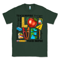 Sports Green teach love inspire teacher Classic Tee - texasbilliewilder