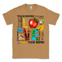Toasted Coconut teach love inspire teacher Classic Tee - texasbilliewilder
