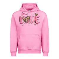 Fuchsia Pink love valentines day Urban Hoodie - MaliasSmallBusiness