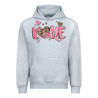 Heather Grey love valentines day Urban Hoodie - MaliasSmallBusiness