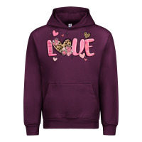 Mauve Wine love valentines day Urban Hoodie - MaliasSmallBusiness