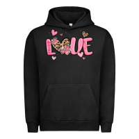 Pigment Black love valentines day Urban Hoodie - MaliasSmallBusiness