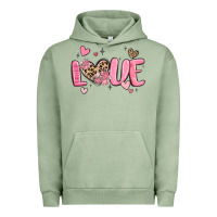 Pigment Oil Green love valentines day Urban Hoodie - MaliasSmallBusiness