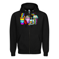 Black pride coffee cups Zipper Hoodie - Zillion Design Studio