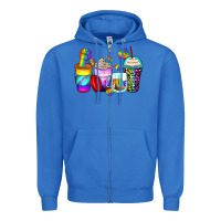 True Royal pride coffee cups Zipper Hoodie - Zillion Design Studio