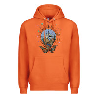 Carrot compass with mountain Premium Hoodie - MaliasSmallBusiness