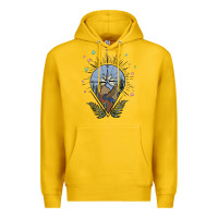 Lemon compass with mountain Premium Hoodie - MaliasSmallBusiness