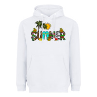 White summer Heavyweight Hoodie - CowhideDigitalArt