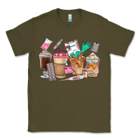 Army Green Nurse Coffee Cups Classic Tee - FaDigitalArtStudio
