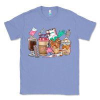 Colony Blue Nurse Coffee Cups Classic Tee - FaDigitalArtStudio
