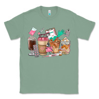 Sage Nurse Coffee Cups Classic Tee - FaDigitalArtStudio