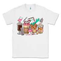 White Nurse Coffee Cups Classic Tee - FaDigitalArtStudio
