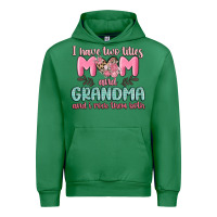 Emerald i have two titles mom and grandma and i rock them Urban Hoodie - MaliasSmallBusiness