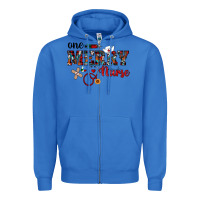 True Royal one merry nurse western Zipper Hoodie - RanaPortraitStore