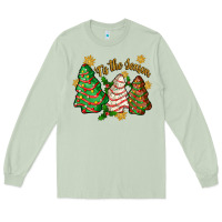 Matcha 'tis the season christmas cake Long Sleeve Tee - Zillion Design Studio