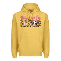 Antique Gold holy cow i'm sister Premium Hoodie - MaliasSmallBusiness