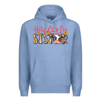 Colony Blue holy cow i'm sister Premium Hoodie - MaliasSmallBusiness