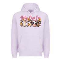Lilac holy cow i'm sister Premium Hoodie - MaliasSmallBusiness
