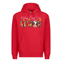Red holy cow i'm sister Premium Hoodie - MaliasSmallBusiness