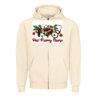 Sandshell one merry nurse Zipper Hoodie - RanaPortraitStore